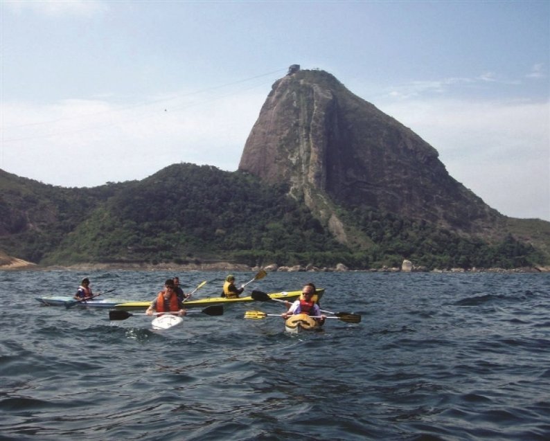 Kayaking tour in Rio beach KAYAKING IN GUANABARA BAY