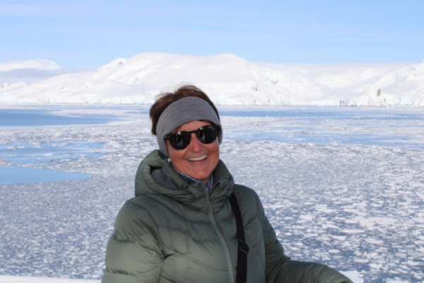 Pia in Antarctica