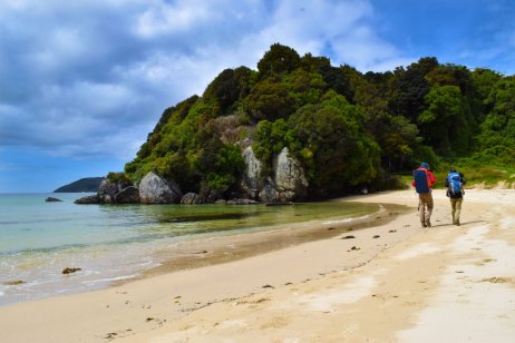 Bathing Beach Stewart Island Bathing Beach
