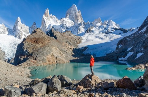 Mountain Fitz Roy, Patagonia Mountain Fitz Roy, Patagonia