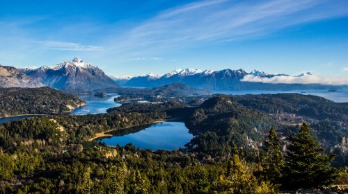 Hiking in national park Bariloche, Argentina Hiking in national park Bariloche, Argentina