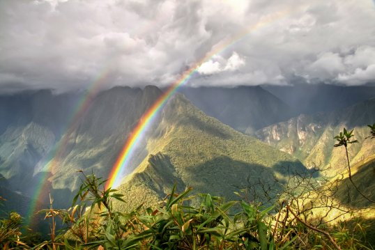 Rainbows on the Inca Trail Rainbows on the Inca Trail