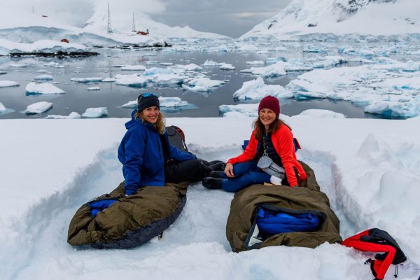 Camping on the ice Activities in Antarctica camping