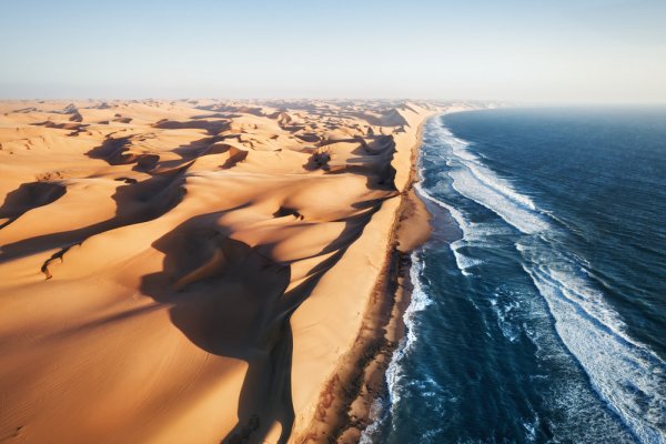 Aerial shot, Namib desert, Namibia. Aerial shot Namib desert Namibia.