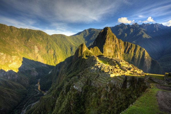 Beautiful day in Machu Picchu Machu Picchu after completing the Inca Trail