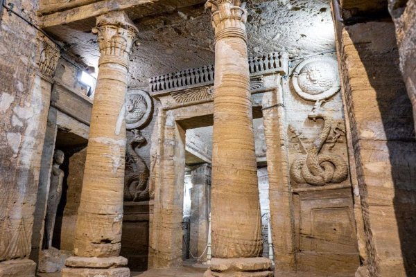 Safe to visit Egypt's Catacombs of Kom El Shoqafa Safe to visit Egypt's Catacombs of Kom El Shoqafa