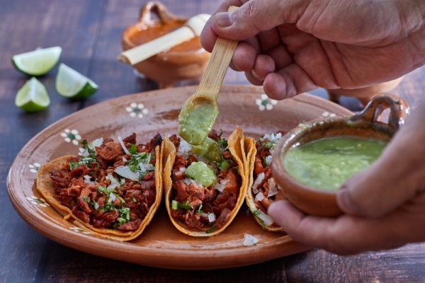 traditional Mexican dishes Tacos al pastor traditional Mexican dishes Tacos al pastor
