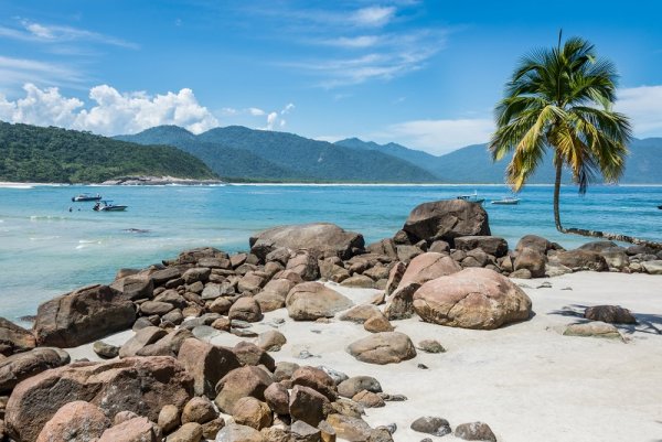 Walking on the beach of Ilha Grande, Brazil Walking on the beach of Ilha Grande, Brazil