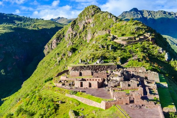 Giant ruins of Pisac, Peru Giant ruins of Pisac, Peru