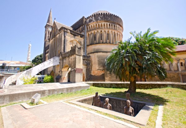 Tanzania Safari slave market in stone town