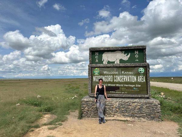 Tara from Viva in Ngorongoro Conservation area Tara from Viva in Ngorongoro Conservation area
