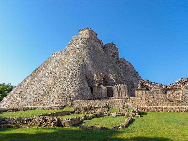 Uxmal, Mexico Pyramids and ruins of Uxmal, Mexico