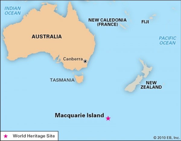 Locations of Sub Antarctic Islands SubAntarcticIslands10