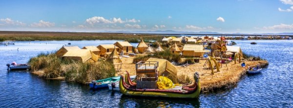 Uros Islands, Lake Titicaca, Peru