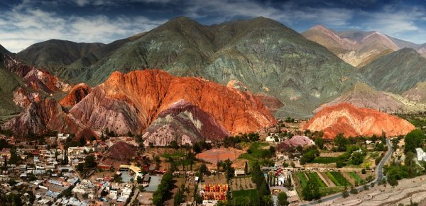 Argentina colorful mountains, Humahuaca The gorgeous Humahuaca Valley