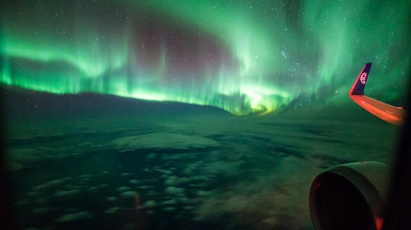 Southern Lights Flight Southern Lights flight