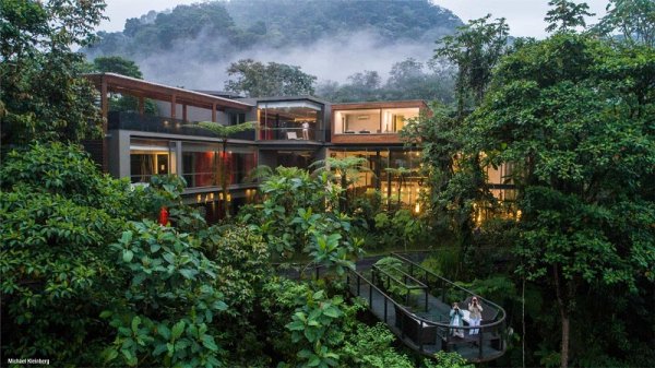 Accommodation in forest Mashpi Lodge, Ecuador Accommodation in forest Mashpi Lodge, Ecuador