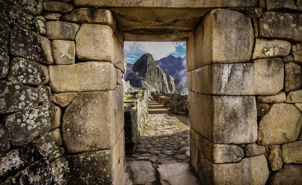 Door to Machu Picchu Door to Machu Picchu