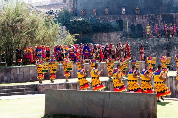 Ancient Inca festival of Inti-Raymi in Cusco, Peru Ancient Inca festival of Inti-Raymi in Cusco, Peru