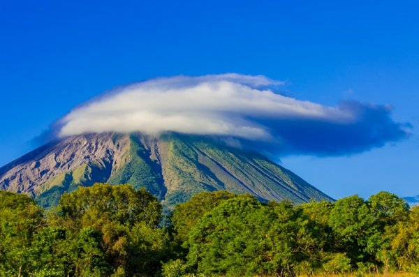 Volcano in San Juan del Sure, Nicaragua Volcano in San Juan del Sure, Nicaragua