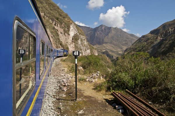 Train rides in Machu Picchu, Peru Train rides in Machu Picchu, Peru