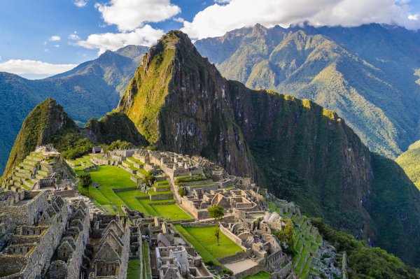 Amazing view of the Machu Picchu Amazing view of the Machu Picchu