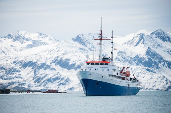 Cruise ship in Antarctica Embark on a cruise of a lifetime