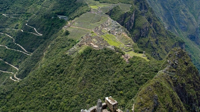 Peak of Huayna Picchu Machu Picchu Trial Inca Huayna Picchu
