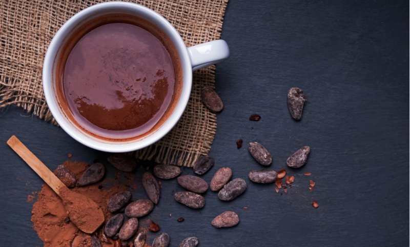 Peruvian chocolatada Peruvian chocolatada